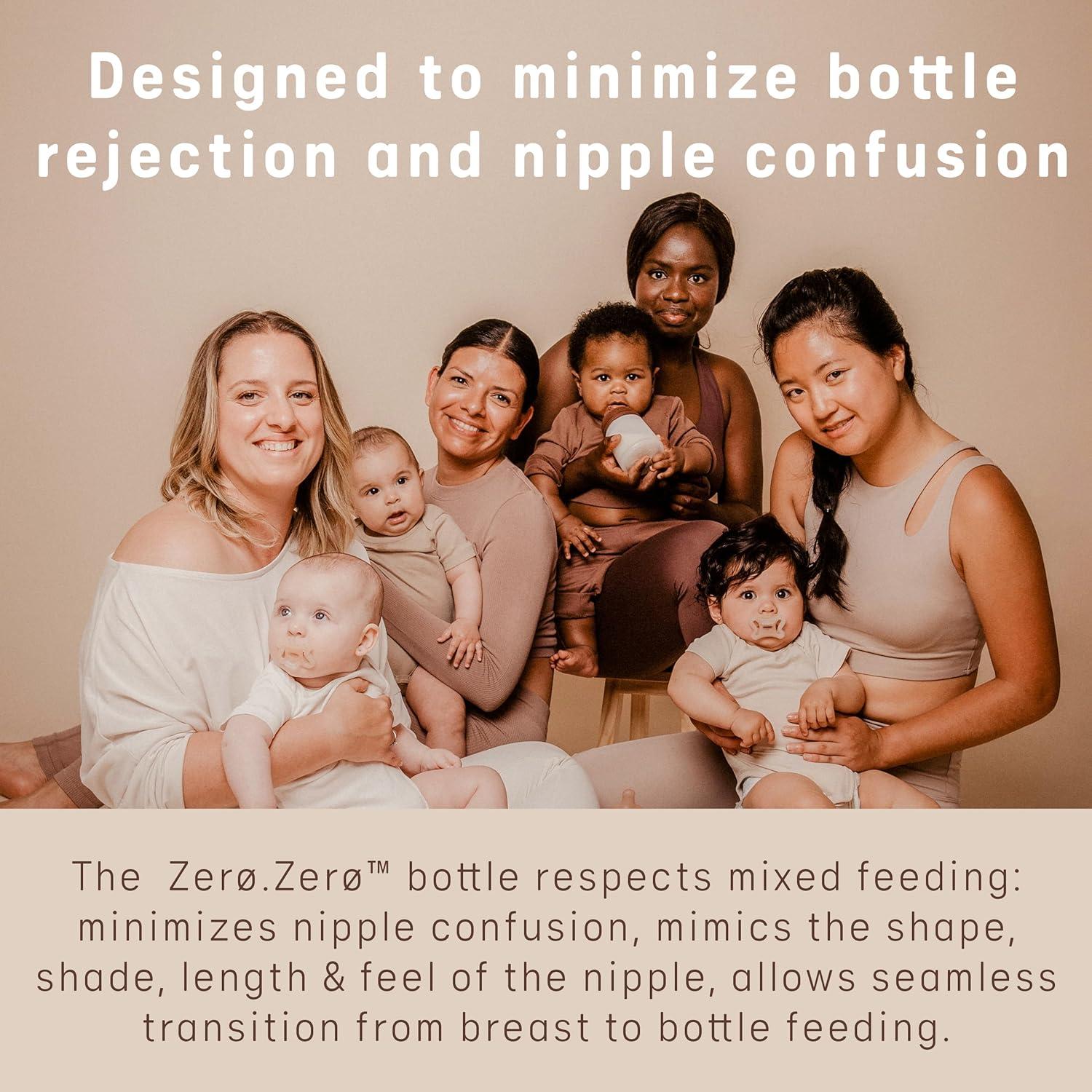image:imageSuavinex Zero Zero Newborn Starter Set Small Anti Colic Baby Bottle Pacifier No 1 Spanish Baby Bottle Brand Minimizes Bottle Rejection amp Nipple Confusion Adaptable Flow FairFair