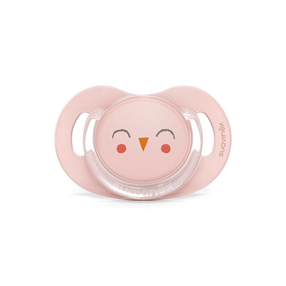 image:imageSuavinex Bonhomia SX PRO Physiological Pacifier Supports Breastfeeding Babies Pacifiers 18 Months 2 Pack Baby Pacifier Baby Accessories MintBeigePink