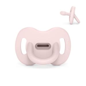 image:imageColor Essence SX PRO Silicone Baby Pacifier 1Pk Made with 100 Soft Silicone Baby Essentials Perfect for Breastfeeding Babies Designed in Spain 618 Mths BlueRosewater