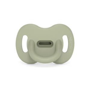 image:imageColor Essence SX PRO Silicone Baby Pacifier 1Pk Made with 100 Soft Silicone Baby Essentials Perfect for Breastfeeding Babies Designed in Spain 618 Mths BlueJungle Green