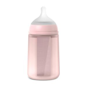 image:imageSuavinex Color Essence SX PRO Physiological Soft Flexible Silicone Baby Bottle Anti Colic Baby Bottles Supports Breast Feeding Babies Made in Spain Medium Flow 8oz Jungle GreenRosewater