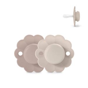 image:imageSuavinex Wonder Baby Pacifier SX Pro Silicone Nipple Reversible Non Irritating Shield Design 2 Pk Pacifiers 06 Months Made in Europe AquaBlueMauveChalk